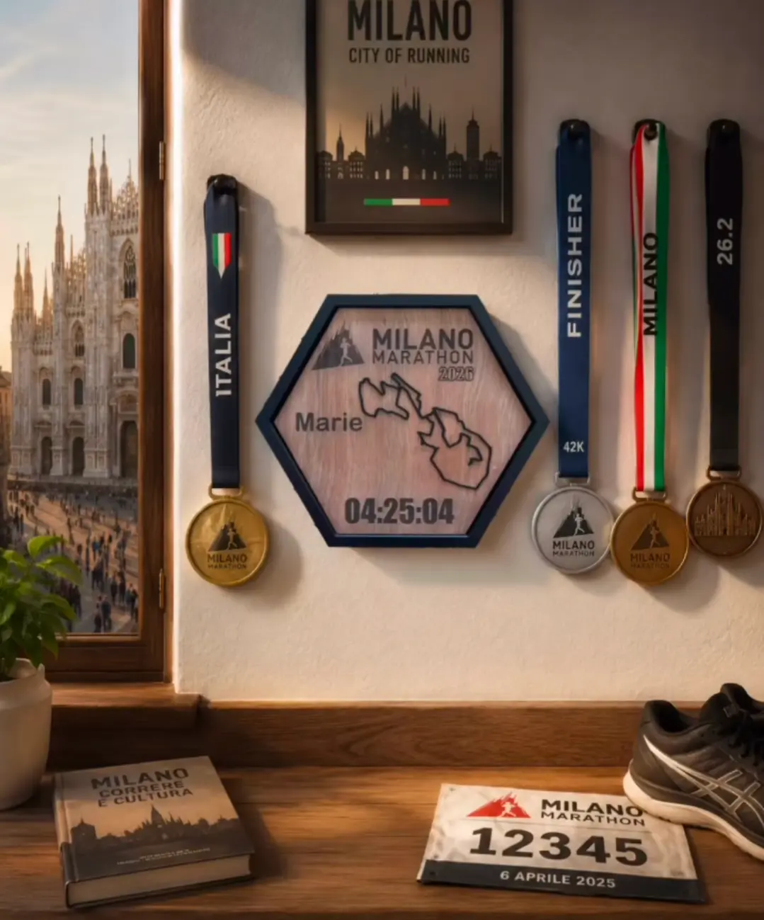 Hexarun du marathon de Milan