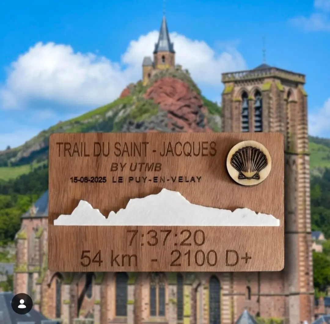 Souvenir du Trail du Saint-Jacques